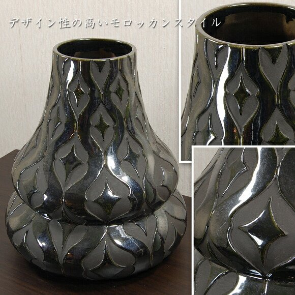 楽天市場】アメリカZODAX社 Marrakech Vase マラケシュベース モロッコ