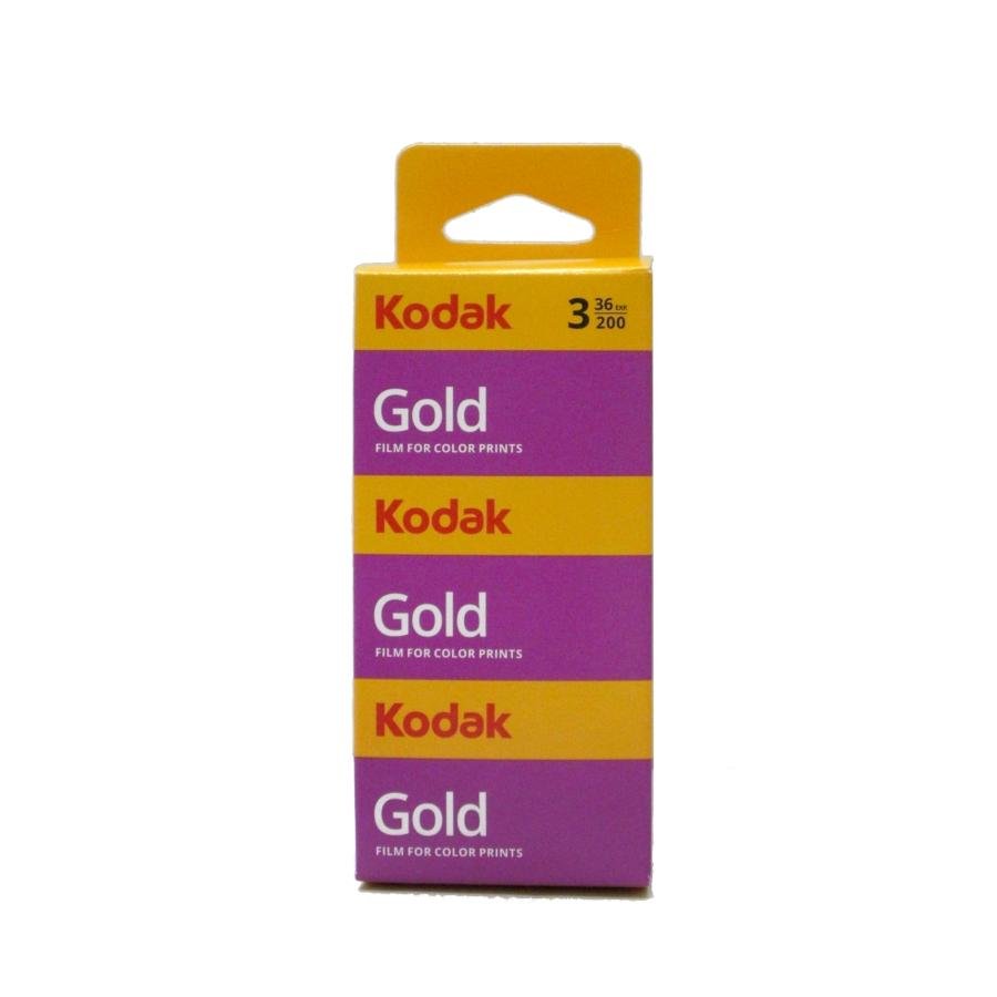 Kodak（コダック） ゴールド 200 36枚撮り 3本パック 新パッケージ