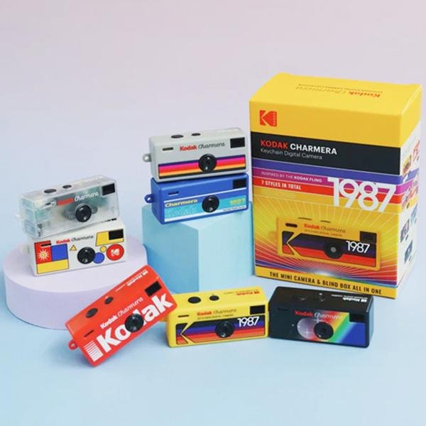 Kodak（コダック） CHARMERA チャーメラ キーチェーン デジタルカメラ