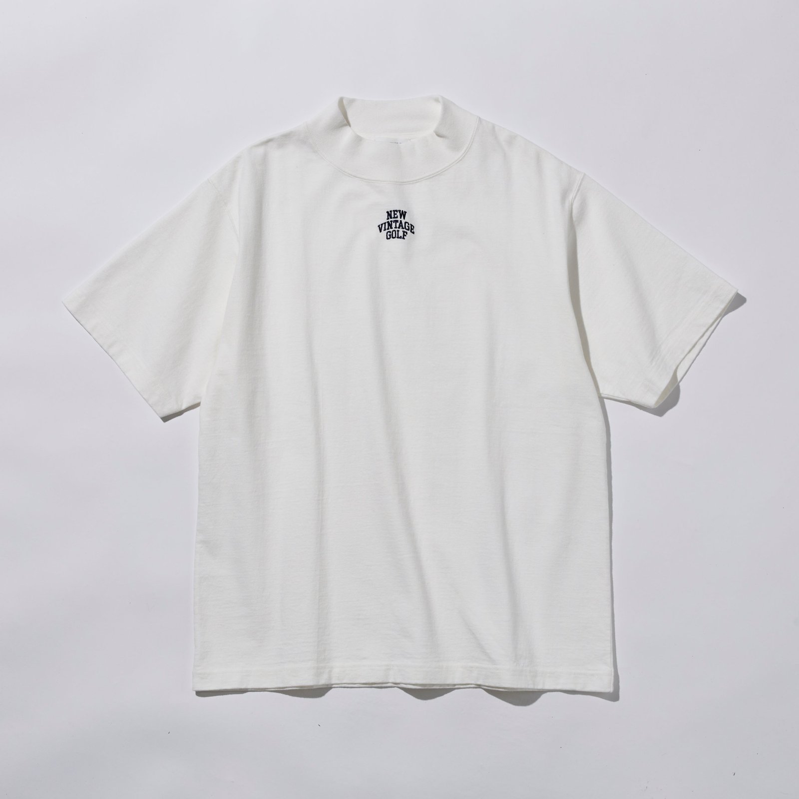 NEW VINTAGE GOLF］エンブロイダリーロゴモックネックTシャツ – FUNQTEN