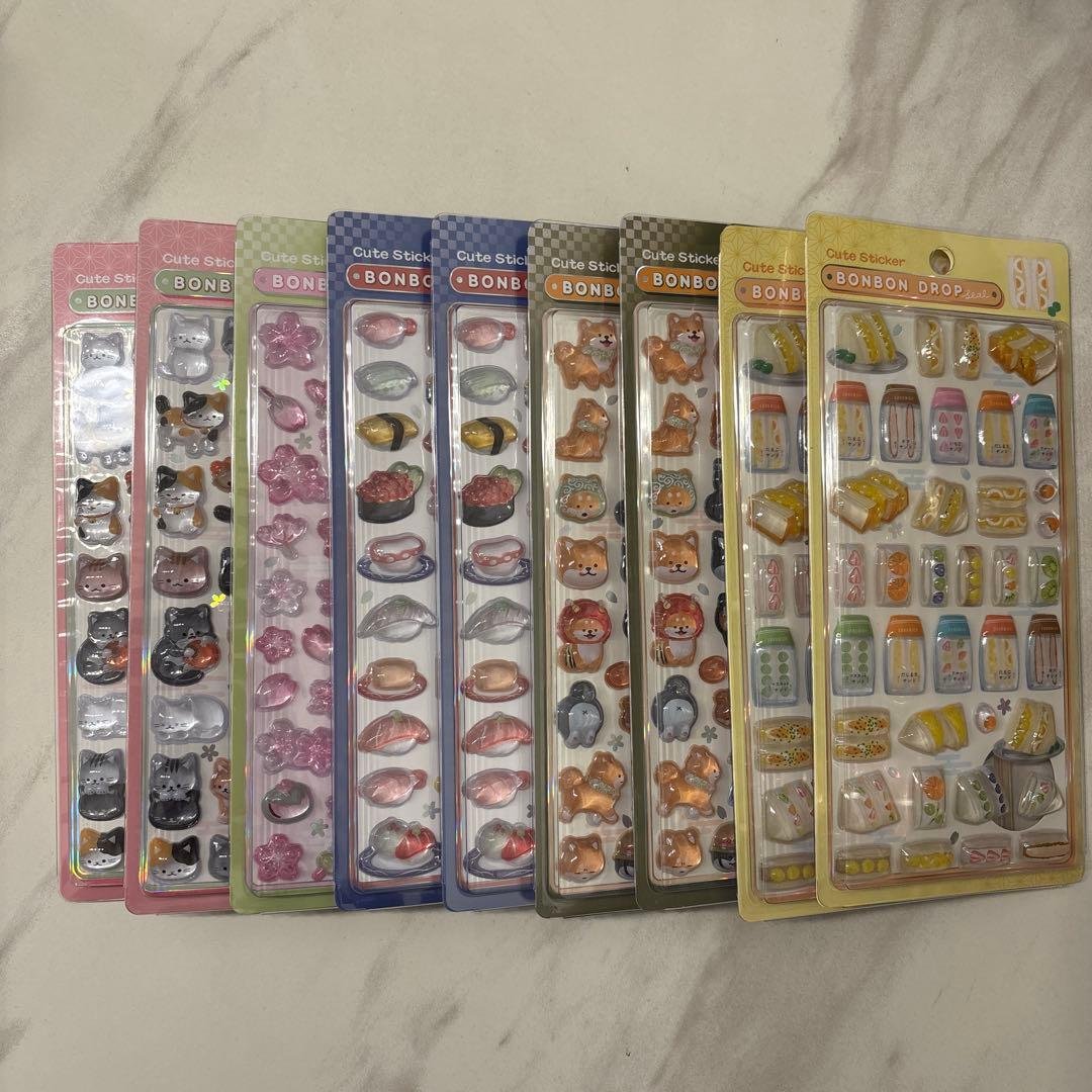 専用です。BONBON DROP シール 9枚セット 楽天市場】シール キャラクターズ ボンボンドロップシール