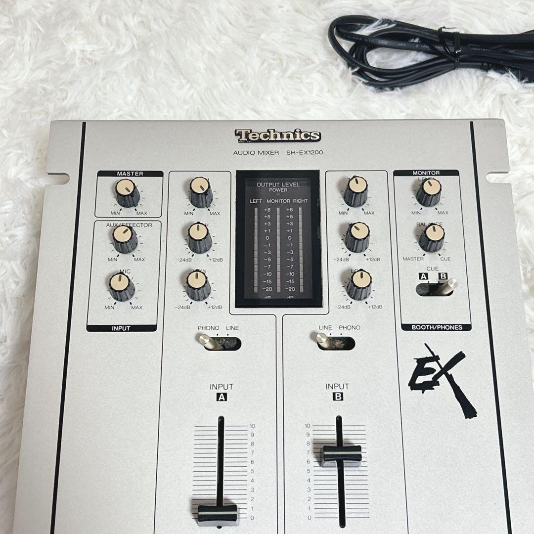 極美品】Technics テクニクス SH-EX1200 DJミキサー - メルカリ