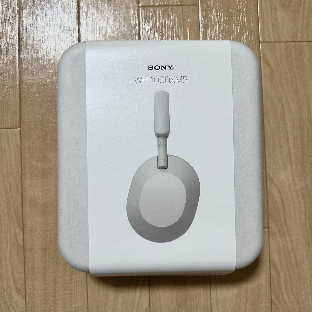 SONY WH-1000XM5 ホワイト（使用回数1回） 最強を更新する時が来た。ソニーのワイヤレスヘッドホン｢WH-1000XM5